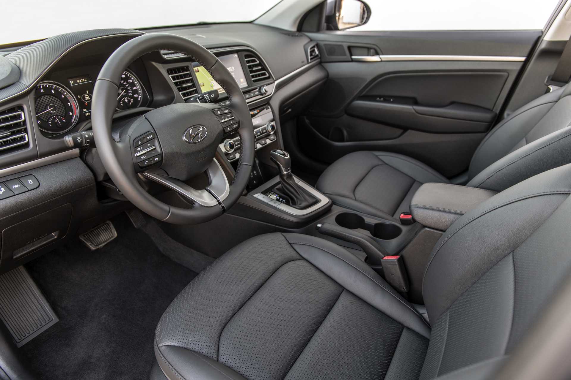 Interior Of Hyundai Elantra Sedan 2019