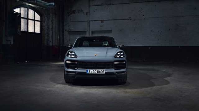 Front  of Porsche Cayenne Turbo GT Coupe TipTronic S, 640hp, 2021 
