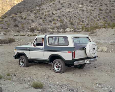 Back/Side of Ford Bronco 1979 