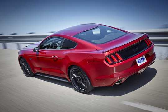Back/Side of Ford Mustang GT SelectShift, 441hp, 2016 