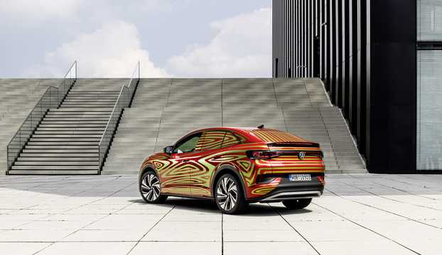 Bak/Sida av Volkswagen ID.5 GTX Concept Concept, 2021 
