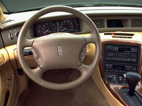 Interior of Lincoln Mark VIII LSC Automatic, 294hp, 1997 