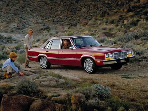  Ford Fairmont sedán de 4 puertas 1983