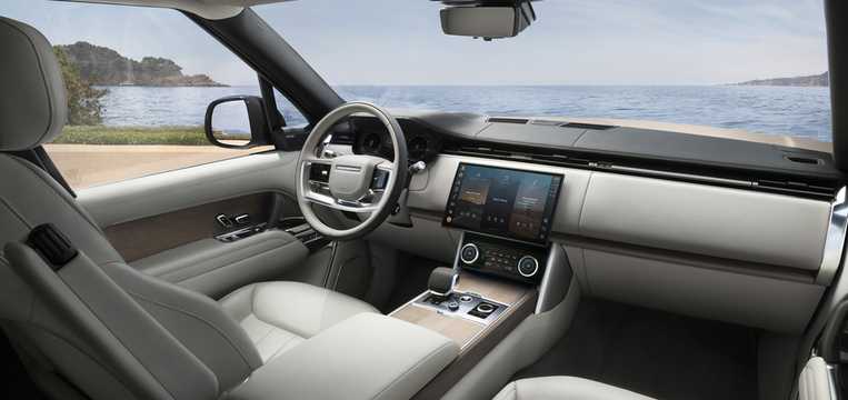 Interiör av Land Rover Range Rover 2022 