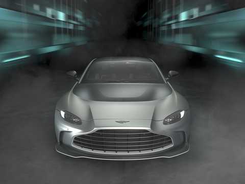 Front  of Aston Martin Vantage 5.2 V12 Automatic, 700hp, 2022 