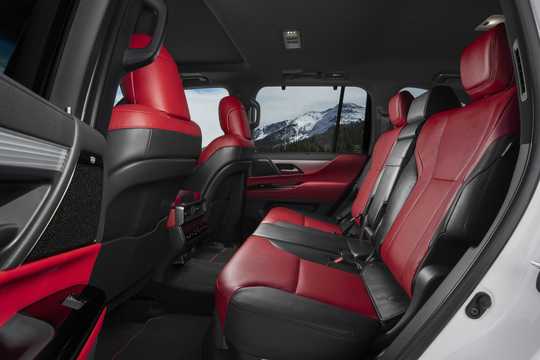 Interior of Lexus LX 600 Automatic, 415hp, 2022 