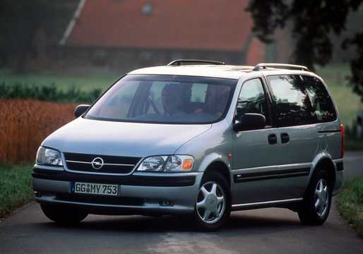 Front/Side  of Opel Sintra 2.2 16V Manual, 141hp, 1997 