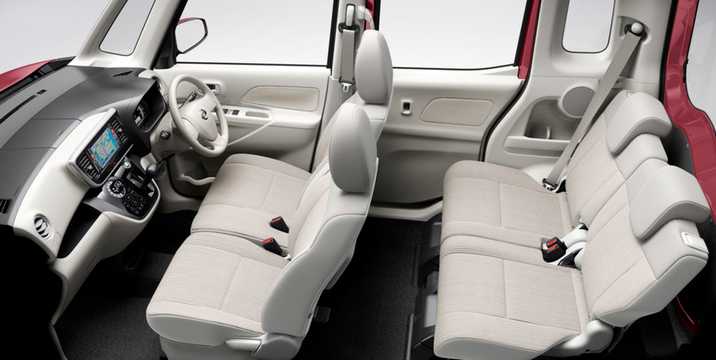 Interior of Nissan Dayz Roox 2014 