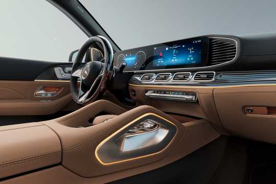Interior of Mercedes-Benz AMG GLS 63 4MATIC+ , 612hp, 2024 