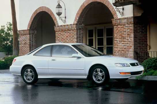 Front/Side  of Acura 2.3CL Automatic, 152hp, 1998 