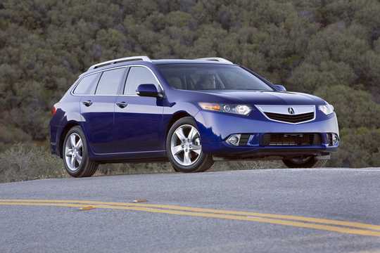 Front/Side  of Acura TSX Sport Wagon 2.4 i-VTEC Automatic, 204hp, 2011 