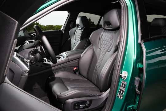Interior of BMW X6 2024 