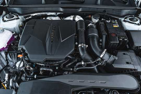 Engine compartment  of Hyundai Sonata N Line DCT, 290hp, 2024 