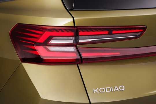 Close-up of Škoda Kodiaq 2024 