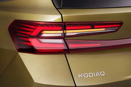 Närbild av Škoda Kodiaq 2024 