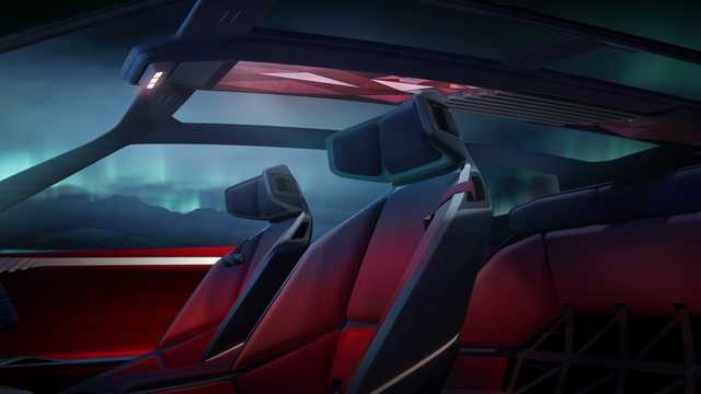 Interior of Nissan Hyper Adventure Concept Concept, 2023 
