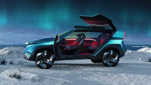 Sida av Nissan Hyper Adventure Concept Concept, 2023 