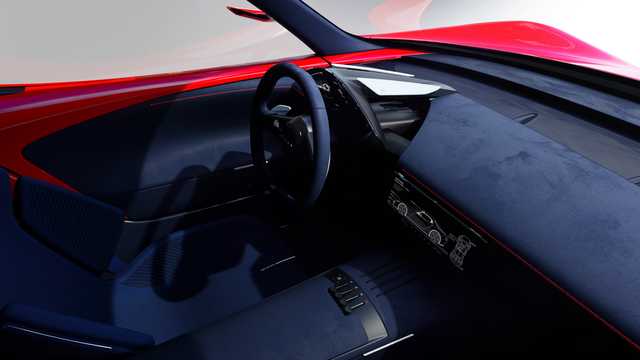 Interior of Mazda Iconic SP Concept Concept, 2023 