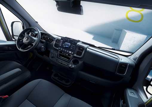 Interior of Opel Movano-E 3.5t, 272hp, 2024 