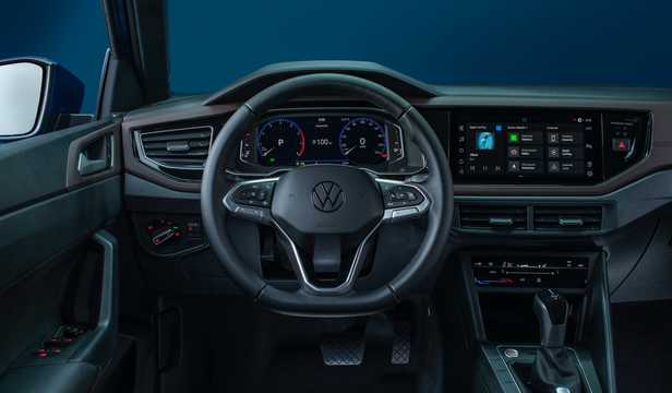 Interior of Volkswagen Virtus 200 TSI 1.0 TSI TotalFlex TipTronic, 128hp, 2023 