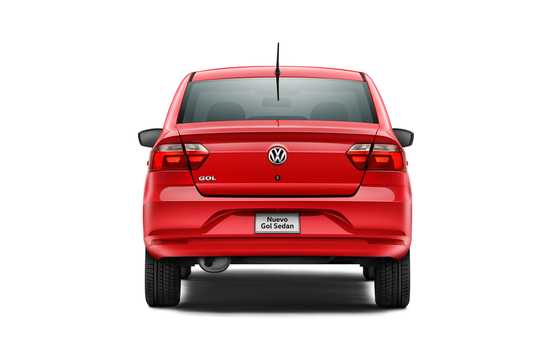 Back of Volkswagen Gol Sedan 1.6 VHT Manual, 101hp, 2017 