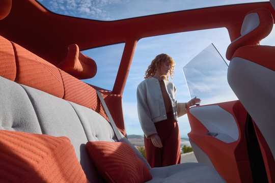 Interiör av BMW Vision Neue Klasse X Concept Concept, 2024 