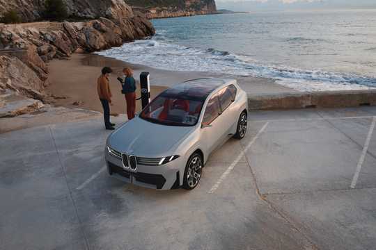 Fram/Sida av BMW Vision Neue Klasse X Concept Concept, 2024 