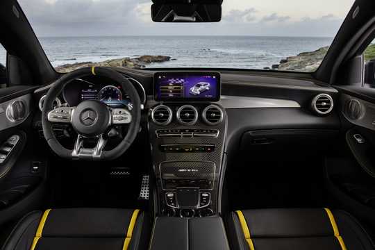 Interior of Mercedes-Benz AMG GLC 63 S Coupé 4MATIC+ , 510hp, 2019 