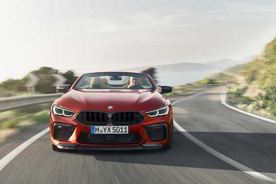 Front  of BMW M8 Competition Convertible Steptronic, 625hp, 2020 