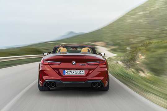 Back of BMW M8 Competition Convertible Steptronic, 625hp, 2020 