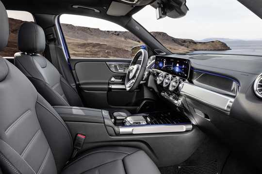 Interior of Mercedes-Benz GLB 2020 
