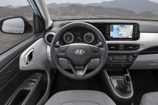Interior of Hyundai i10 2020 
