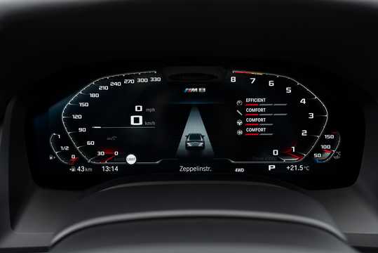 Interior of BMW M8 Competition Gran Coupe Steptronic, 625hp, 2020 