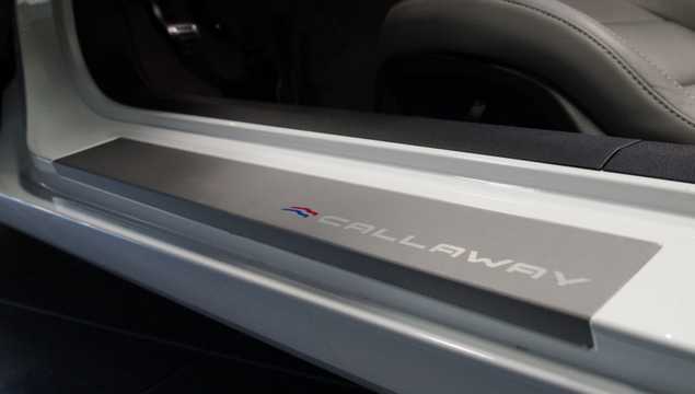 Närbild av Callaway Corvette SC627  636hk, 2014 