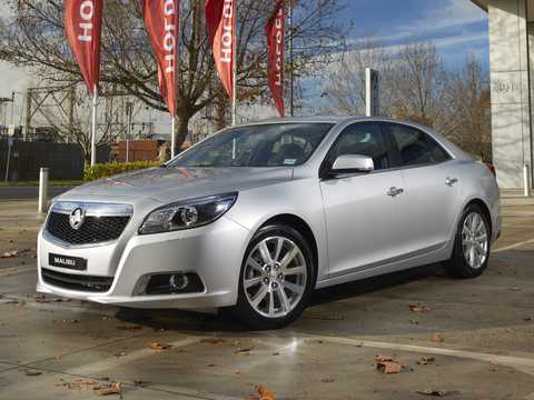 Front/Side  of Holden Malibu 2.4 Automatic, 167hp, 2013 