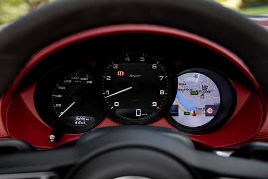 Interiör av Porsche 718 Spyder Manuell, 420hk, 2020 