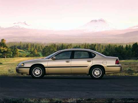 Side  of Chevrolet Impala 3.4 V6 SFI Hydra-Matic, 182hp, 2000 