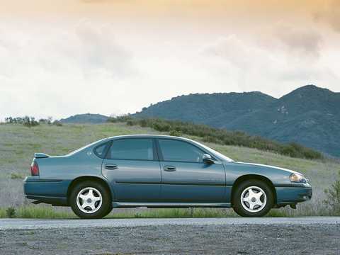 Side  of Chevrolet Impala 3.8 V6 Hydra-Matic, 203hp, 2000 