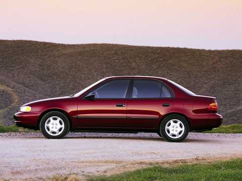 Sida av Chevrolet Prizm 1.8 Automatisk, 126hk, 2000 