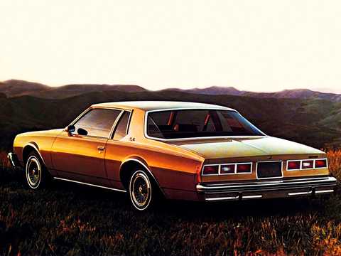 Back/Side of Chevrolet Impala Coupé 1979 