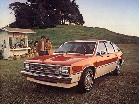 Front/Side  of Chevrolet Citation Hatchback Sedan 1981 