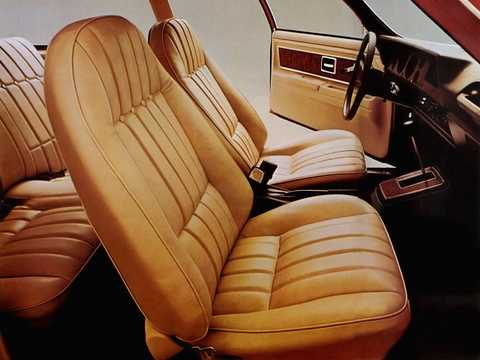 Interior of Chevrolet Vega Hatchback Coupé 1972 