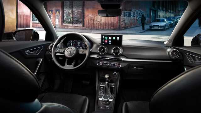 Interior of Audi Q2 L 35 TFSI 1.4 TFSI COD S Tronic, 150hp, 2018 