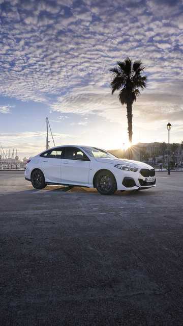 Front/Side  of BMW M235i xDrive Gran Coupé Steptronic, 306hp, 2020 