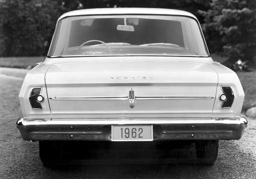 Back of Acadian Beaumont 4-door Sedan 1962 