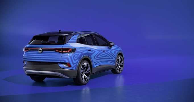 Back/Side of Volkswagen ID.4 Concept Concept, 2020 