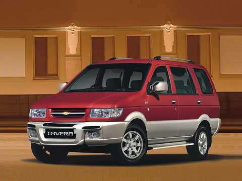 Front/Side  of Chevrolet Tavera 2.5 TD Manual, 81hp, 2005 