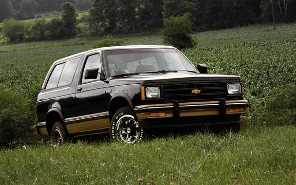  Chevrolet T-10 Blazer 2.8 V6 4WD 117cv, 1985