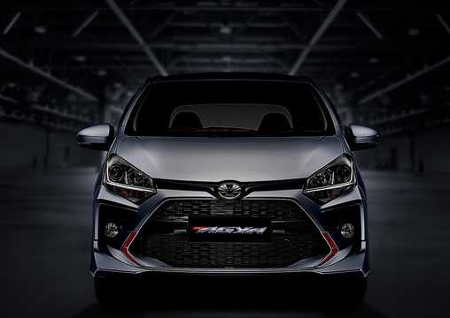 Front  of Toyota Agya 2020 