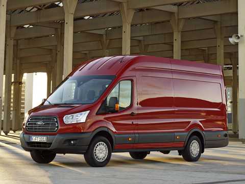 Front/Side  of Ford Transit 350 2015 
